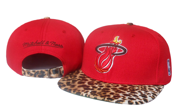 NBA Maimi Heat M&N Strapback Hat NU13